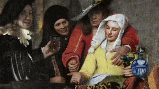 "La alcavota", Johannes Vermeer, 1656