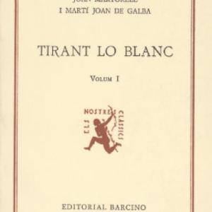 Coberta del Tirant lo Blanc, volum I (1924), Sèrie A 2